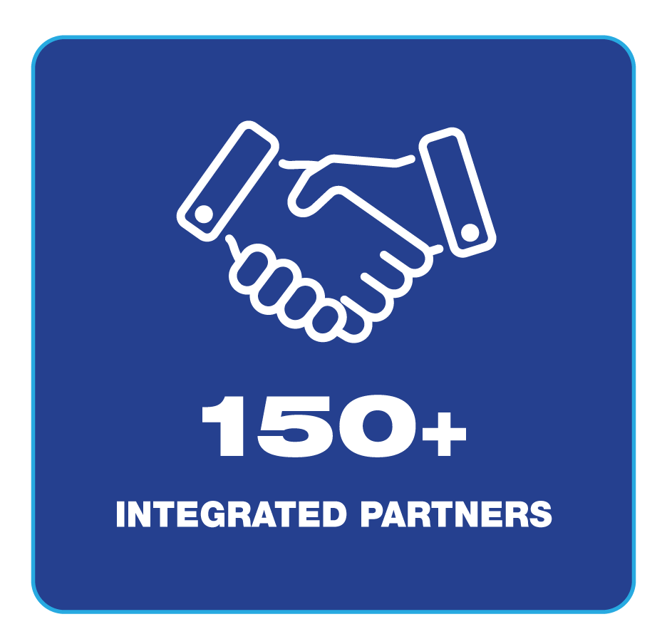 150+ Integrated Partners